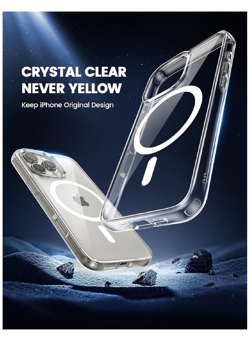 MOBM Pack Of 3 Protection for iPhone 16 Pro Max – MagSafe Clear Case - Clear Screen - Privacy Screen - Image 5